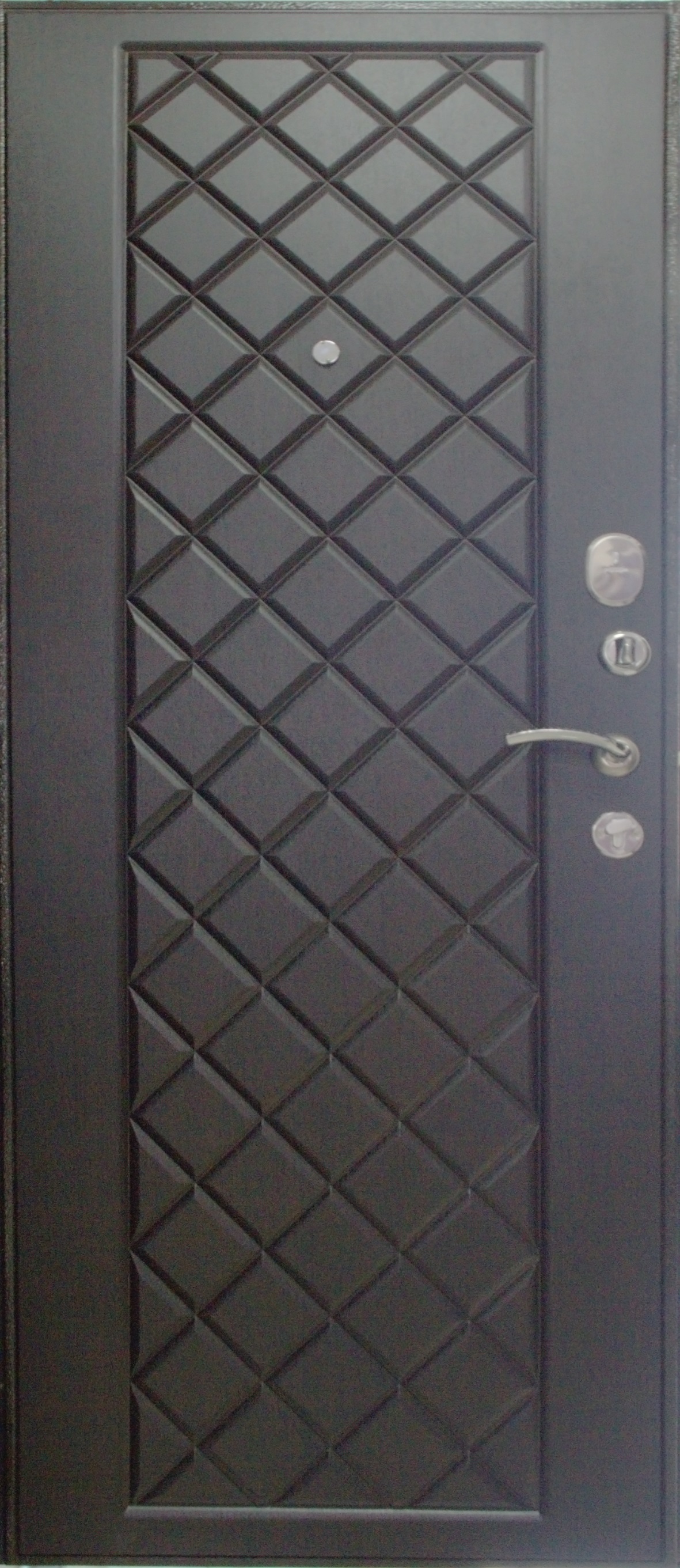 Дверь мет. АРТ 3К NEW (10см) ВЕНГЕ - вид сзади